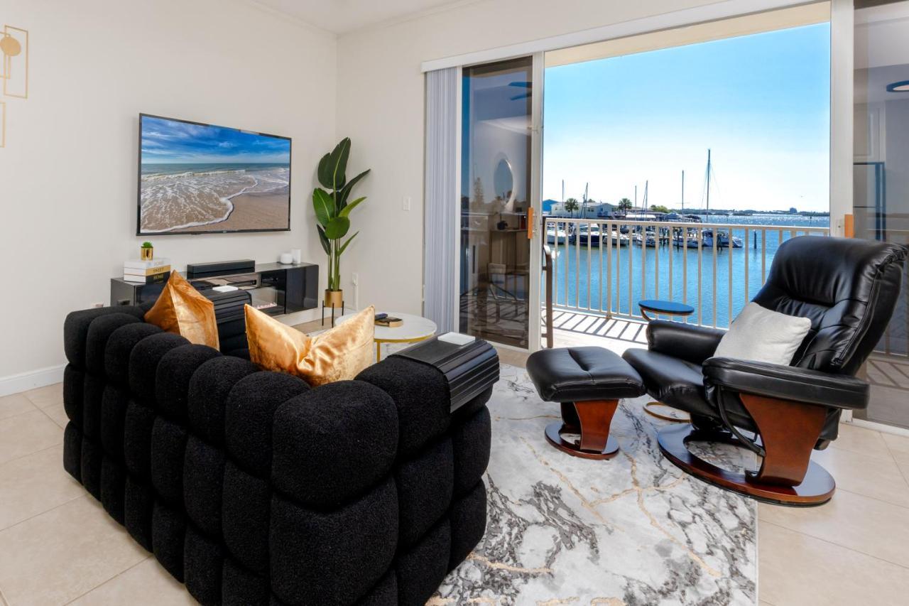 Elegant Waterfront Place For Two/Boca Ciega Resort 圣彼得堡 外观 照片