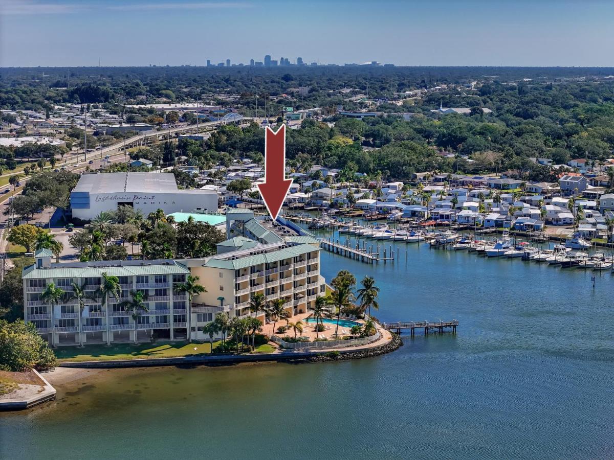 Elegant Waterfront Place For Two/Boca Ciega Resort 圣彼得堡 外观 照片