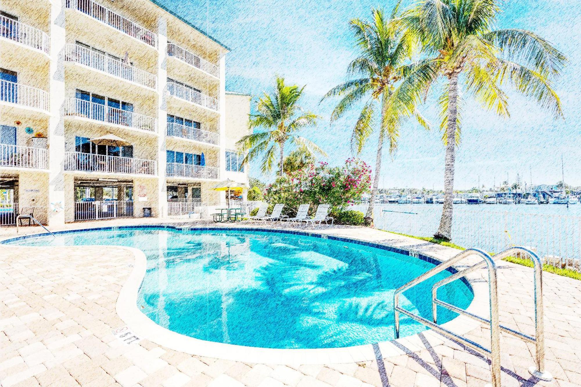 Elegant Waterfront Place For Two/Boca Ciega Resort 圣彼得堡 外观 照片